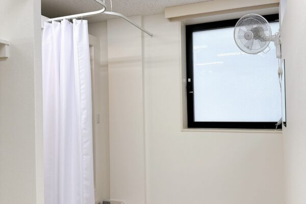 Men's changing room